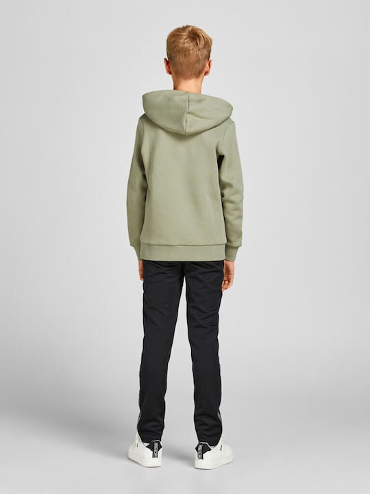 Jack & Jones Kinder Sweatshirt mit Kapuze Grün