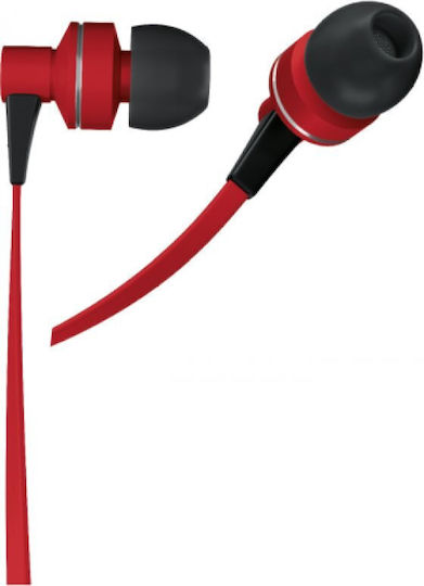 Yenkee YHP 105 In-ear Handsfree with 3.5mm Connector Red