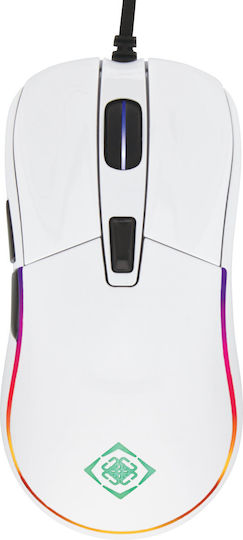 Deltaco GAM-085 RGB Gaming Gaming Maus 5000 DPI Weiß