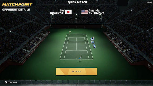 Matchpoint: Tennis Championships Legends Edition PS5 Game