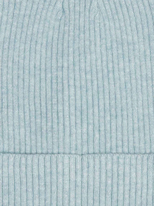 Zenna Beanie Beanie with Rib Knit Sea Green