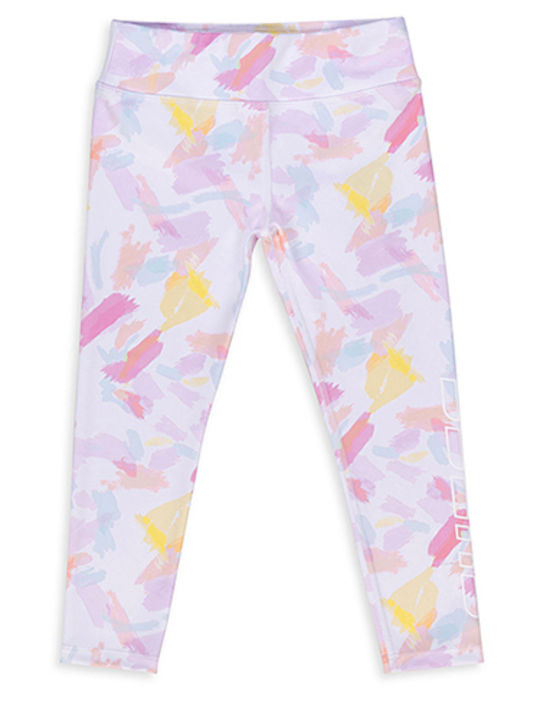 Guess Leggings pentru Copii Lung Alb