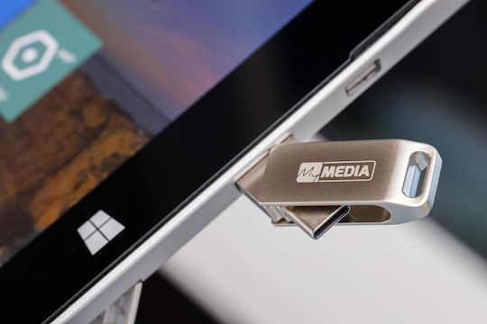Verbatim MyMedia My Dual 64GB USB 3.2 Stick with connection USB-A & USB-C Silver