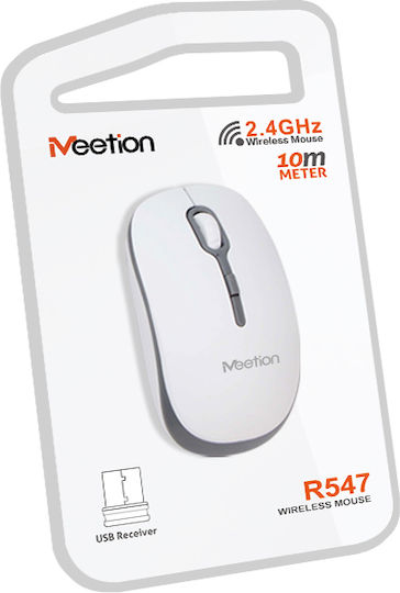 Meetion MT-R547 Kabellos Maus Weiß