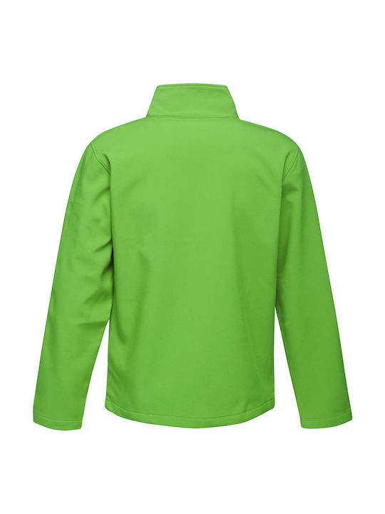 Regatta Men's Softshell Jacket Extreme Green/Black