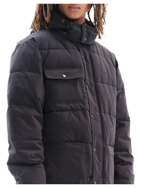 222.BM10.67 Winter Puffer Herren Jacke Ebony