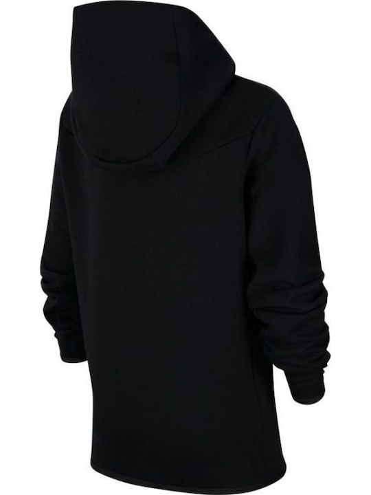 Kids Sweatshirts & Hoodies Fleece Lined Children's Hoodie with Pockets and Hood Black Sportswear