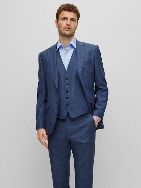 Kent Long-sleeved Cotton Shirt Light Blue