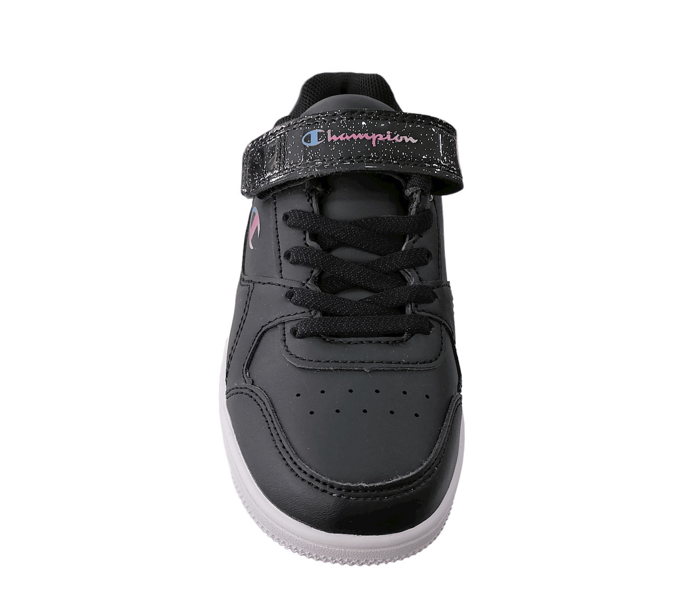 Ps S32491-KK006 G Champion Rebound Μπάσκετ Low Μαύρα Αθλητικά Παιδικά Παπούτσια