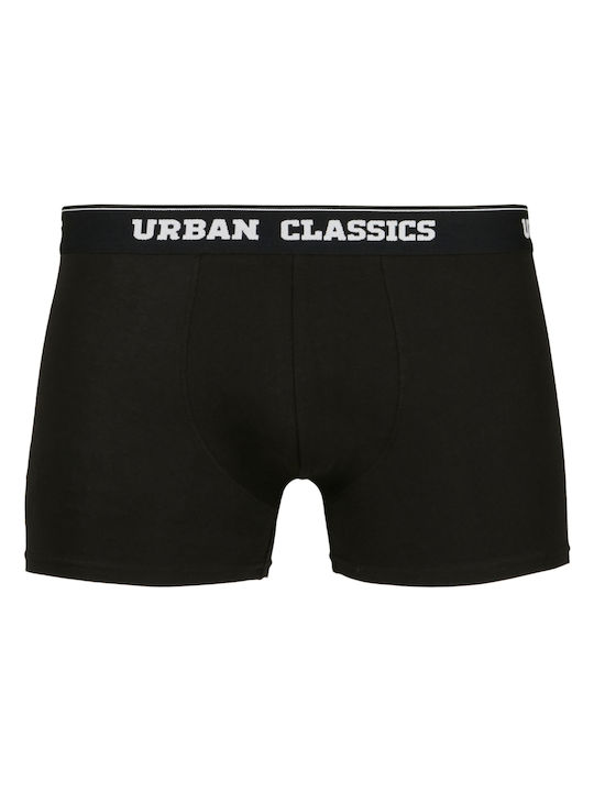 Urban Classics Herren Boxershorts Schwarz 5Packung