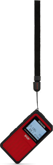 Aiwa RD-20DAB/RD Ραδιοφωνάκι Επαναφορτιζόμενο DAB+ Κόκκινο