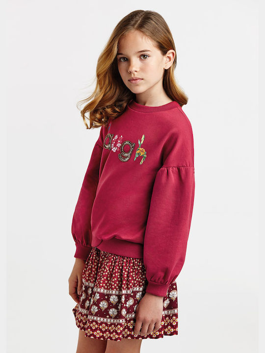 Mayoral Kids Sweatshirt Burgundy