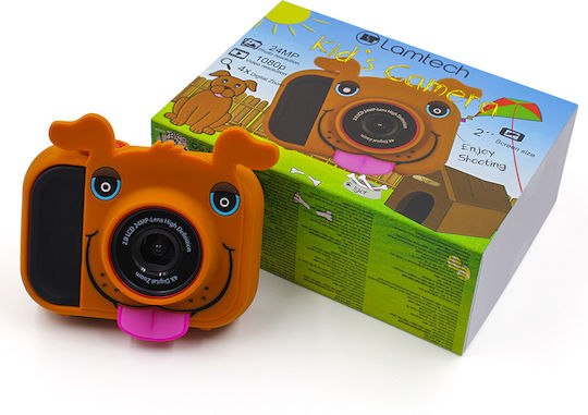 Lamtech Kid Camera Action Camera Full HD (1080p) with Screen 2" Orange