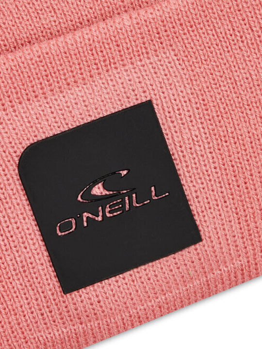 Beanie Γυναικείος Σκούφος Πλεκτός σε Ροζ χρώμα