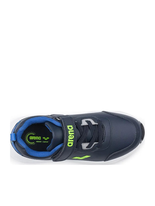 Buda Kids Sneakers with Scratch Navy Blue