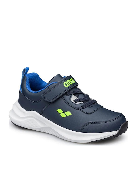 Buda Kids Sneakers with Scratch Navy Blue