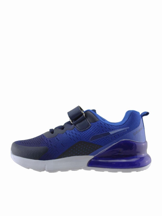 Kids Sneakers with Scratch Blue