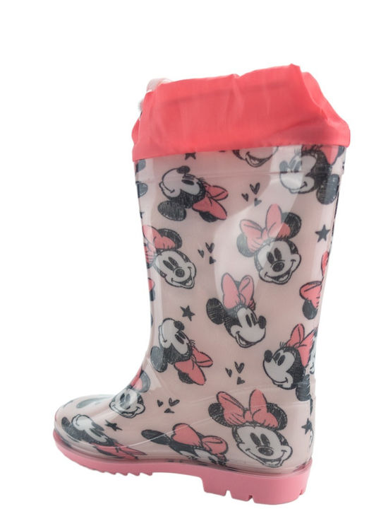 Παιδικές Γαλότσες Minnie Mouse Ροζ