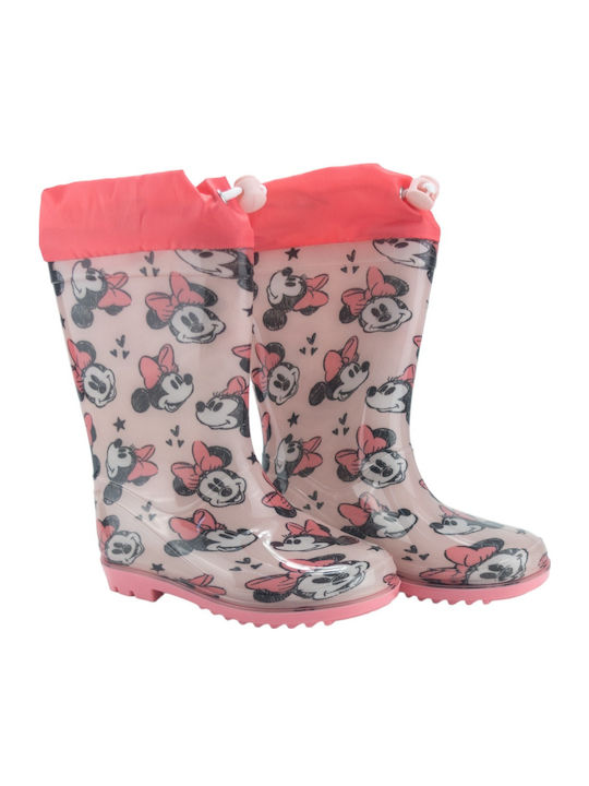 Παιδικές Γαλότσες Minnie Mouse Ροζ