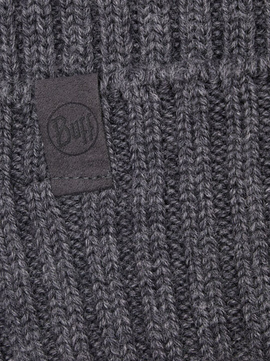 Buff Norval Beanie Männer Beanie mit Rippstrick in Gray Farbe