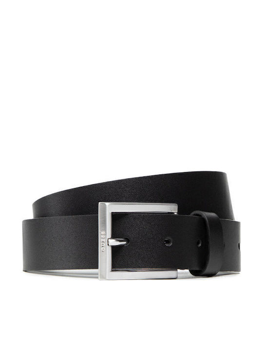 Men's Belt Leather Black