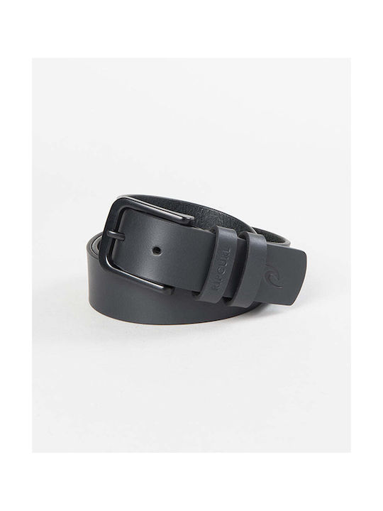 Rip Curl Men's Artificial Leather Belt Black