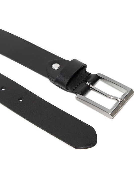 Men's Belt Leather Black