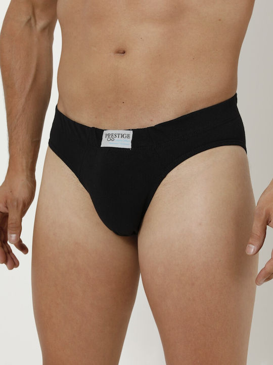 Herren Slips Schwarz 1Packung