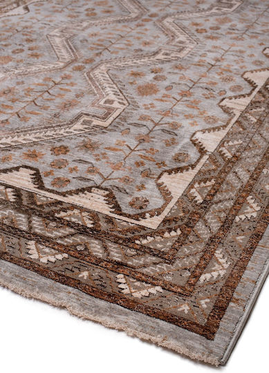Naf Naf Amaro 9381F Rug Rectangular Multi Grey / Brown Shrink