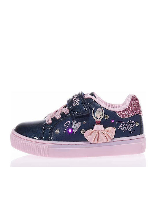 Kids Sneakers with Scratch Glitter Gricio