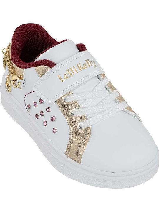 Gioiello Kids Sneakers with Scratch White