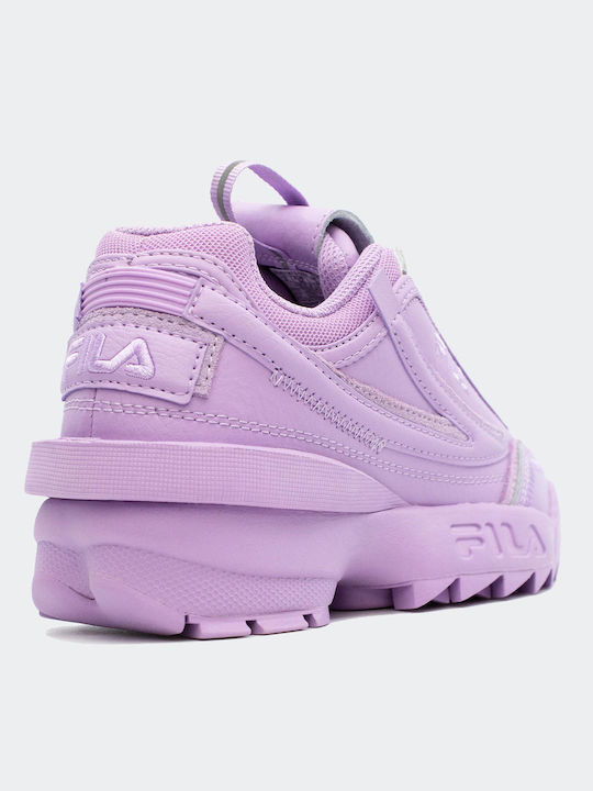 Fila disruptor 2 hot sale purple suede