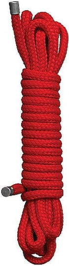 Shots Ouch Japanese Rope Bondage Rope in Red Color