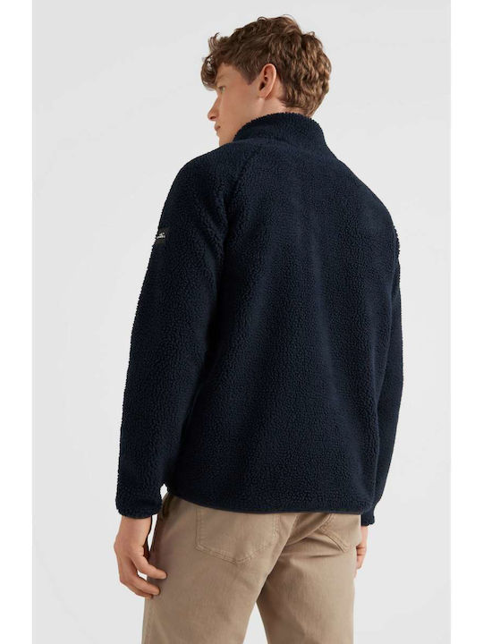 O'neill Men's Fleece Cardigan with Zipper Navy Blue