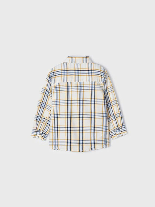 Mayoral Kids Checked Shirt Multicolour