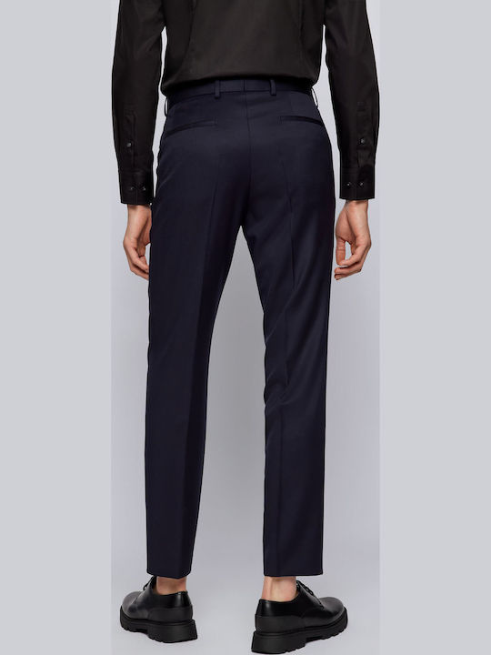 Men's Summer Suit Jacket Slim Fit Navy Blue