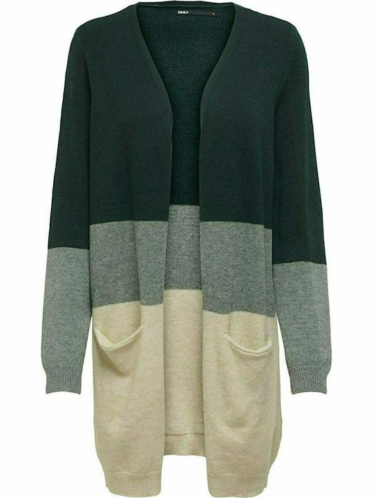 Lungă Jachetă de damă în Verde Culoare