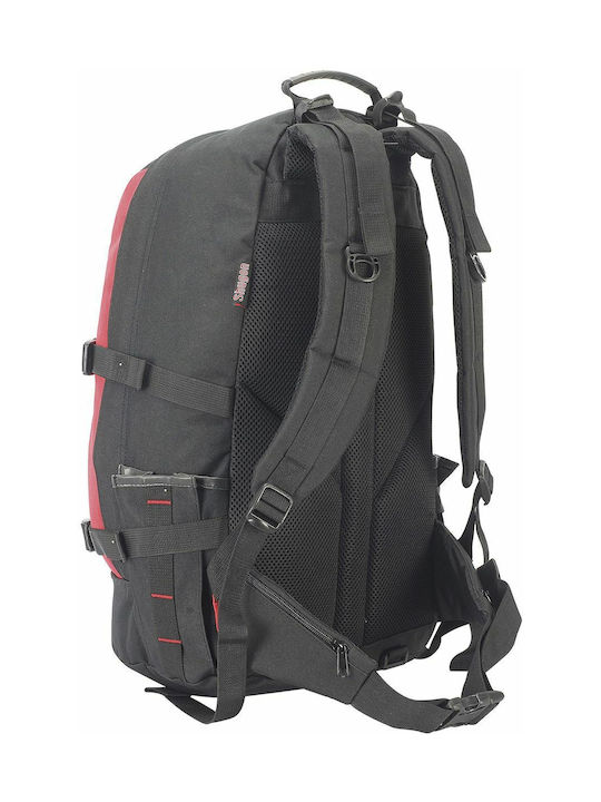 Shugon Gran Paradiso 1788 Mountaineering Backpack 35lt Black Μαύρο/Κόκκινο