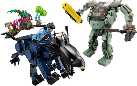 Lego Avatar Neytiri & Thanator vs. AMP Suit Quaritch για 9+ ετών