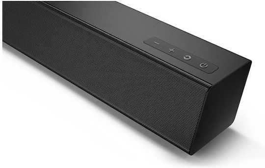 Philips TAB5105 Soundbar 2 Bluetooth și HDMI 30W cu Telecomanda Negru