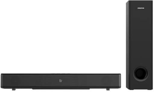 Creative Stage 360 Soundbar 2.1 Bluetooth και HDMI 120W με Τηλεχειριστήριο Μαύρο
