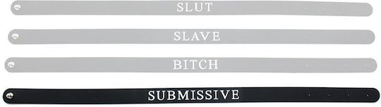 Rimba Collar Submissive Guler în culoarea Negru