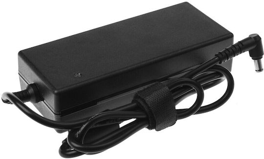 Green Cell Laptop Charger 120W 19.5V 6.15A for Sony with Detachable Power Cord