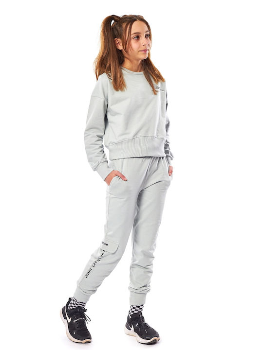 Εβίτα Kinder Sweatpants Set - Jogginganzug Türkis 2Stück