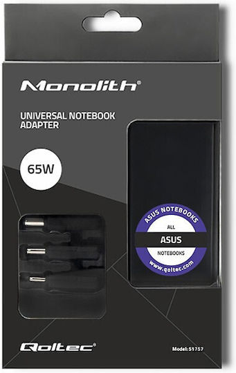 Qoltec AC Adapter 65W