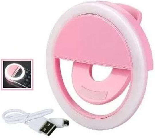 Selfie Flash Micro USB σε Ροζ χρώμα