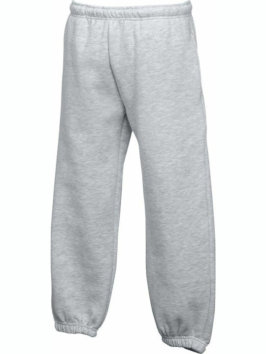 Fruit of the Loom Kids Sweatpants Gray 1pcs