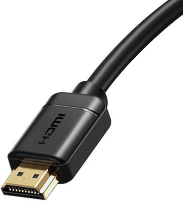 Baseus HDMI 2.0 Cable HDMI male - HDMI male 0.5m Μαύρο