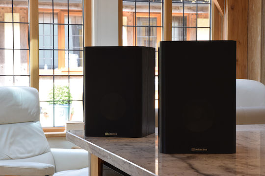 Adastra AB-5 100.930UK Ζεύγος Ηχείων Hi-Fi Βιβλιοθήκης 50W 2 Δρόμων Π19xΒ16.7xΥ28.5εκ. Μαύρο