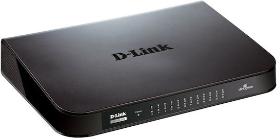 D-Link GO-SW-24G Unmanaged L2 Switch με 24 Θύρες Gigabit (1Gbps) Ethernet